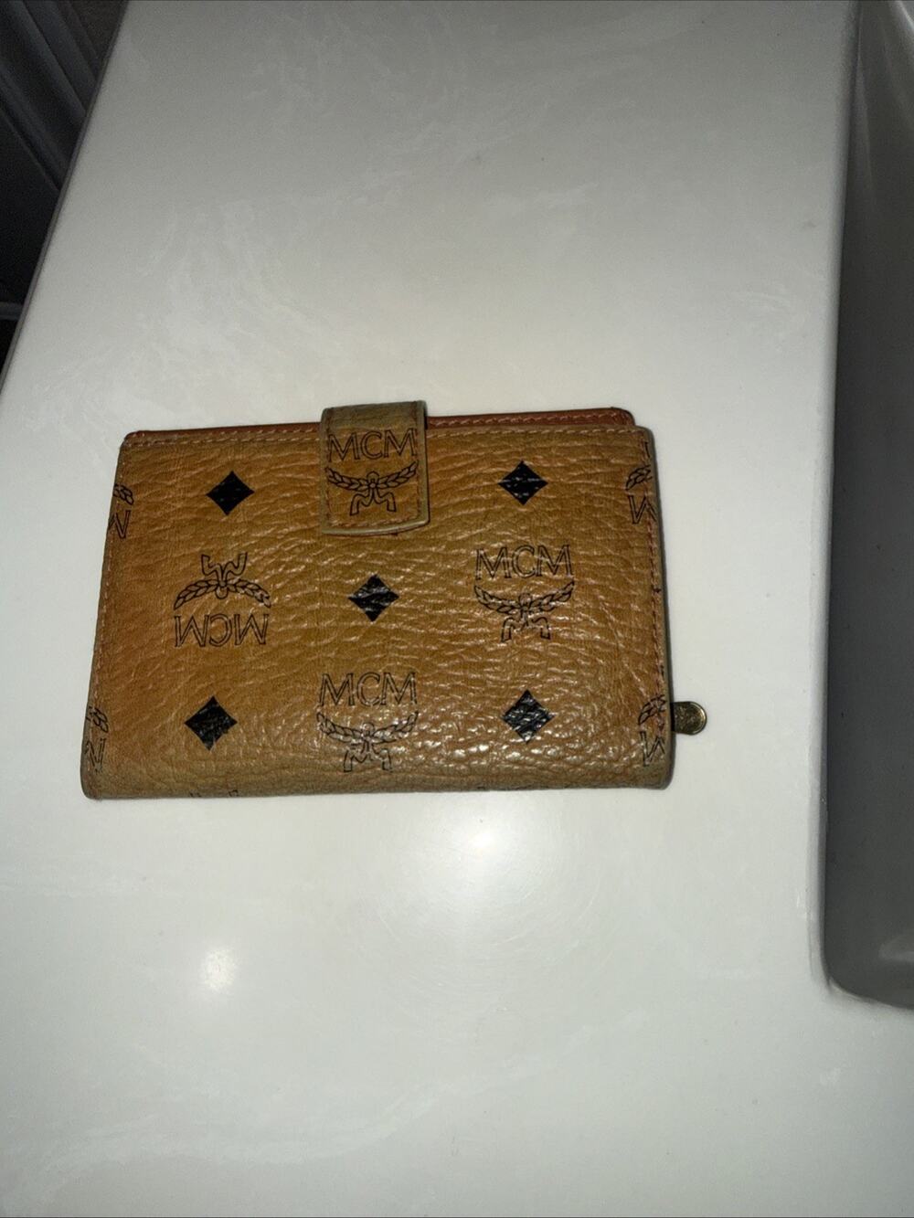 MCM Bifold Wallet in Visetos Original